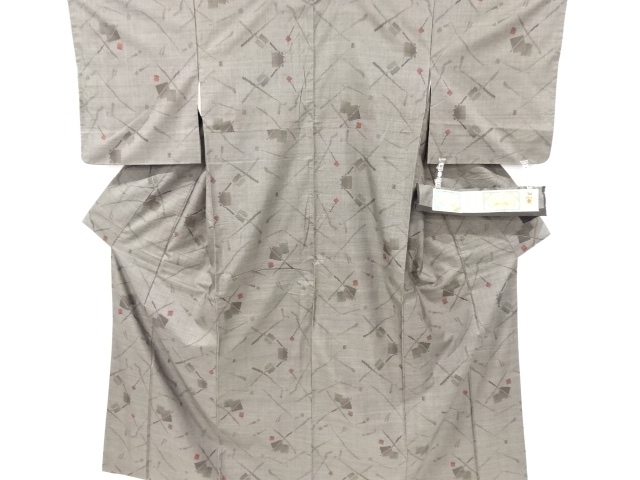JAPANESE KIMONO / DORO OSHIMA TSUMUGI (7 maruki)